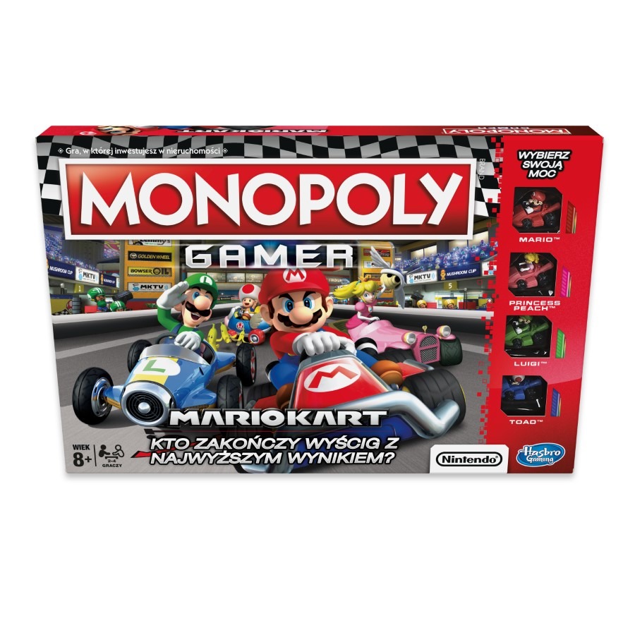 Monopoly Gamer Mario Kart Gra Ekonomiczna Smyk Com