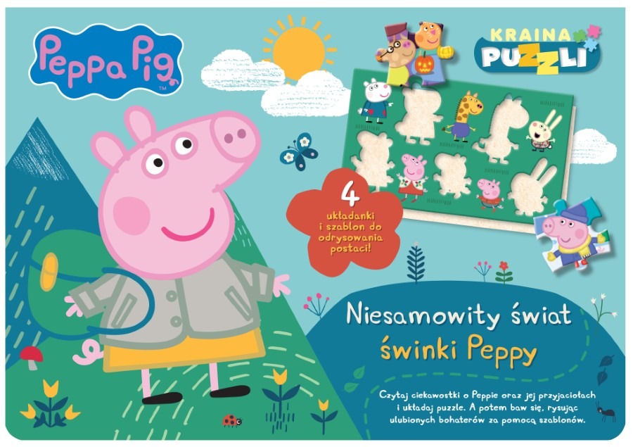 Peppa Pig Kraina Puzzli Niesamowity Swiat Swinki Peppy Smyk Com