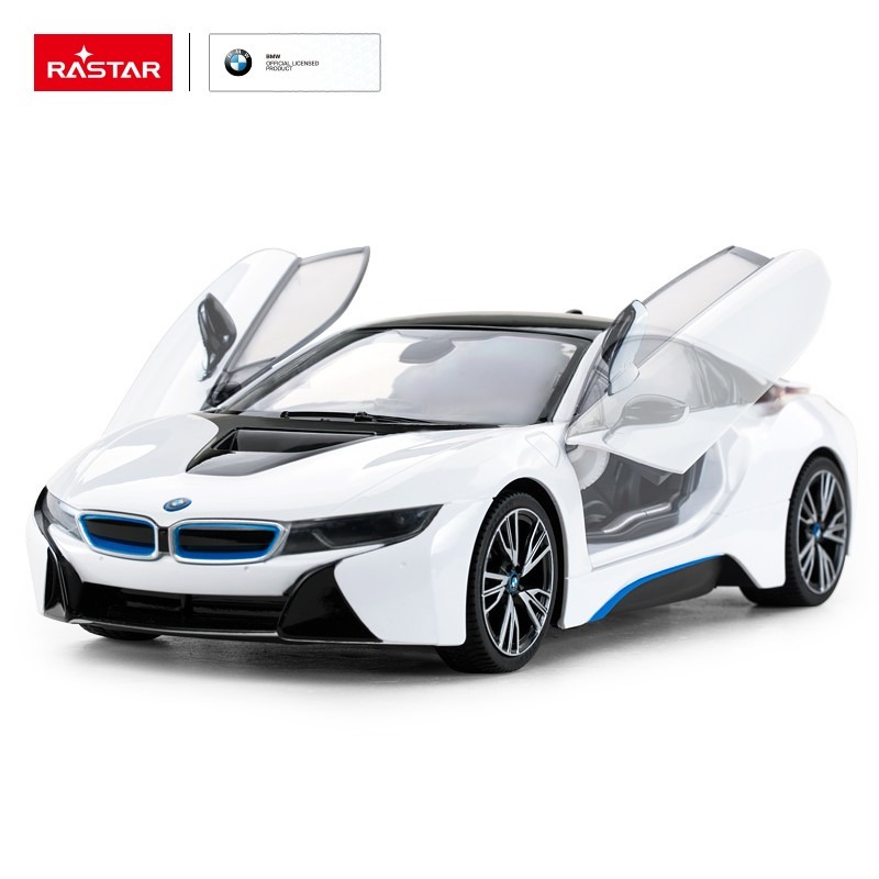 Rastar Bmw I8 Bialy Samochod Zdalnie Sterowany 1 14 Smyk Com