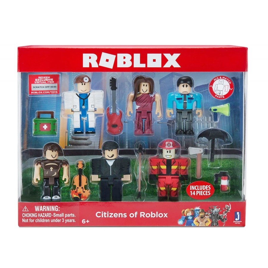 Roblox Obywatele Roblox Zestaw 6 Figurek Z Akcesoriami Smyk Com - kody do muzyki w roblox