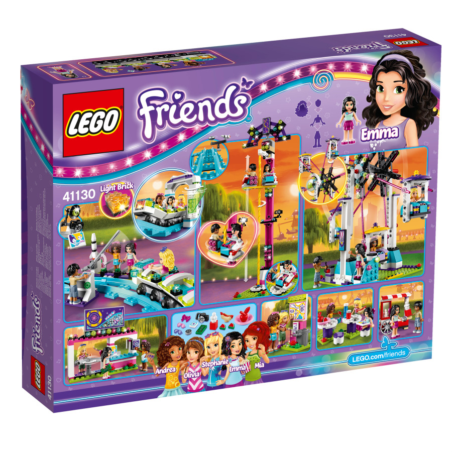 LEGO Friends, Kolejka górska w parku rozrywki, 41130 - smyk.com