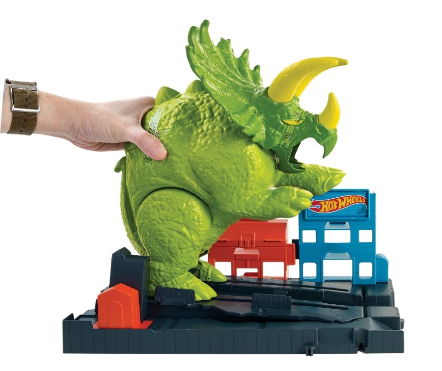 tor hot wheels triceratops