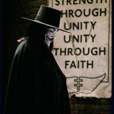 V jak vendetta, maska - smyk.com