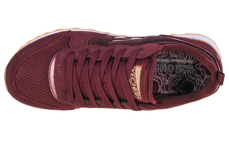 bordowe damskie buty