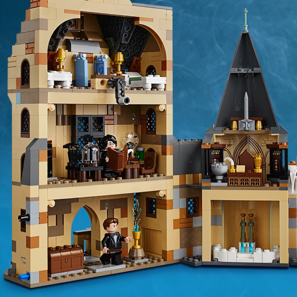 LEGO  Harry  Potter  Wiea zegarowa na Hogwarcie 75948 